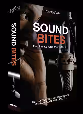 Zero-G Sound Bites [MULTiFORMAT] - Sample Pack Artwork