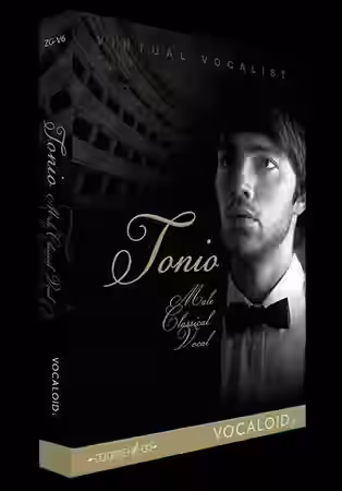 Zero-G VOCALOID Tonio (V2) For VOCALOID5 [VOCALOID] - Sample Pack Artwork