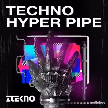 Ztekno Techno Hyper Pipe [WAV, MiDi, Synth Presets] - Sample Pack Artwork