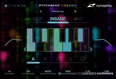 Zynaptiq PITCHMAP COLORS v1.0.1 [WiN] - Sample Pack Artwork