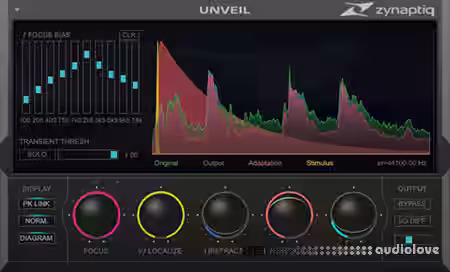 Zynaptiq UNVEIL v1.9.0 [WiN] - Sample Pack Artwork